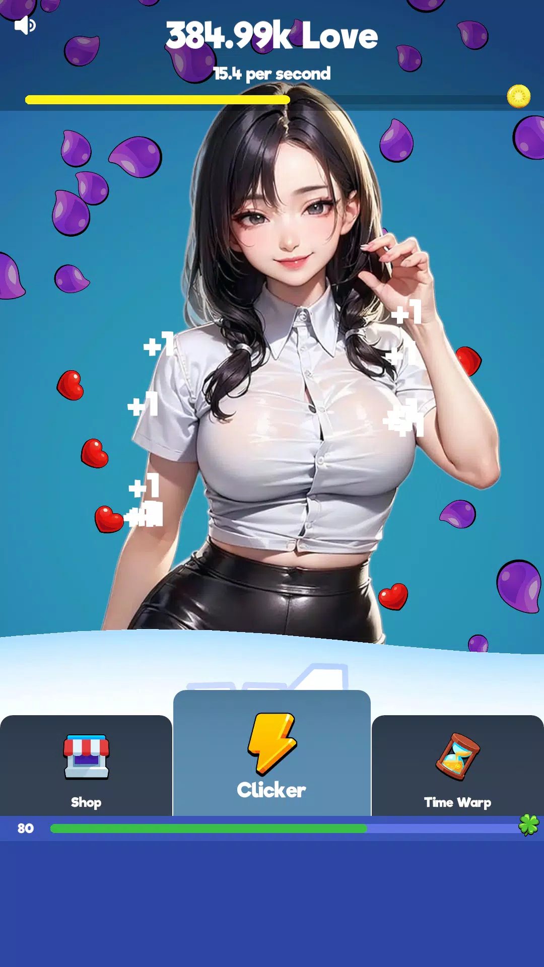 Sexy touch girls: idle clicker スクリーンショット 3