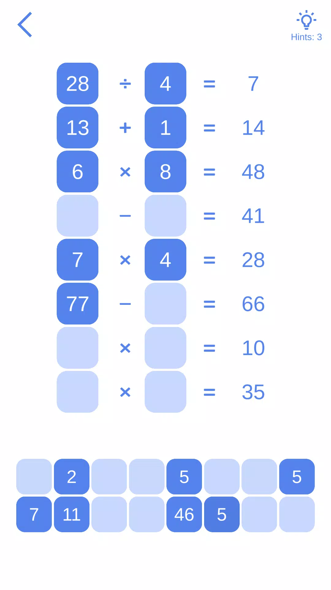 Math Games - Brain Puzzles Tangkapan skrin 3