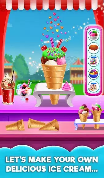 Cotton Candy Shop: Candy Maker Captura de pantalla 3