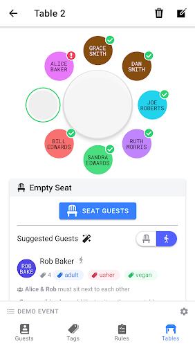 Table Tailor: Seating Planner Tangkapan skrin 2