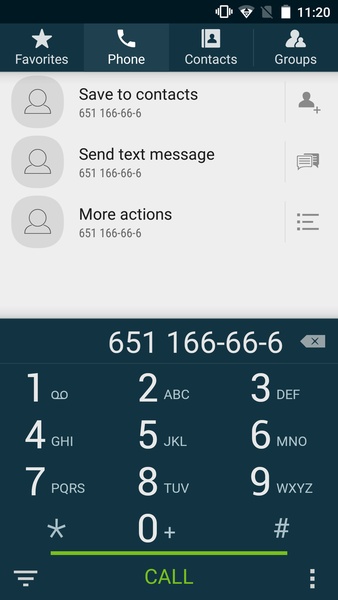 True Phone Dialer & Contacts Capture d'écran 1