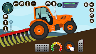 Farm Tractors Dinosaurs Games スクリーンショット 4