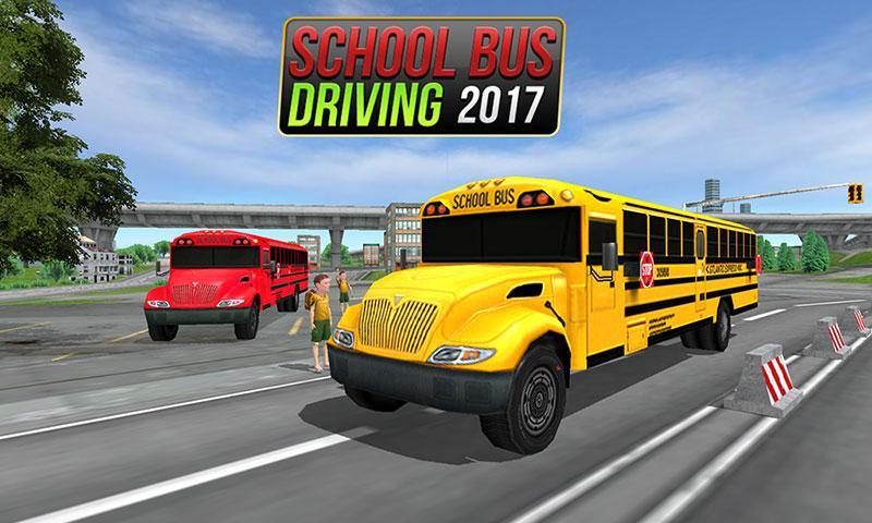 School Bus Driving Game Скриншот 1