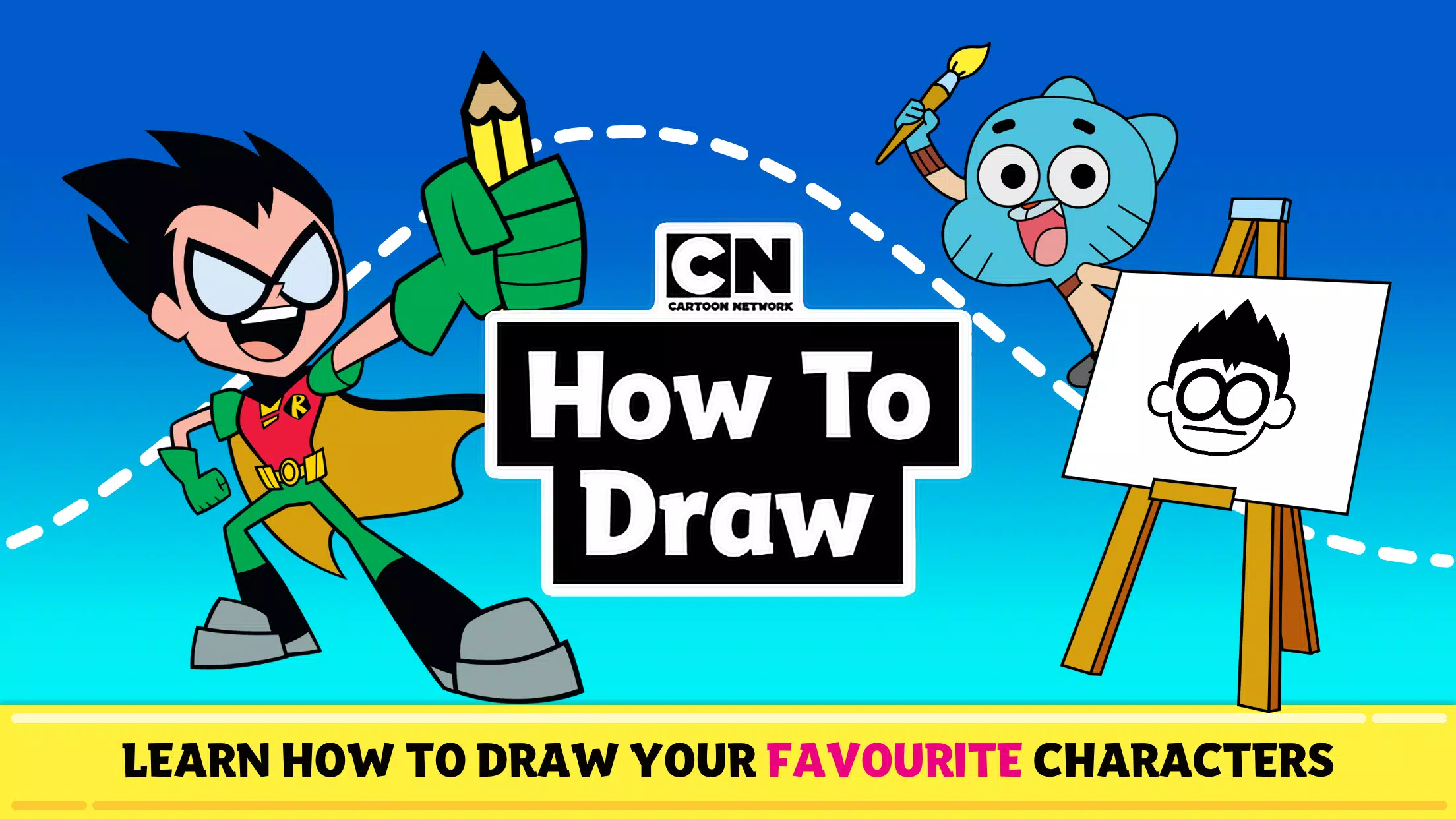 Cartoon Network: How to Draw স্ক্রিনশট 1