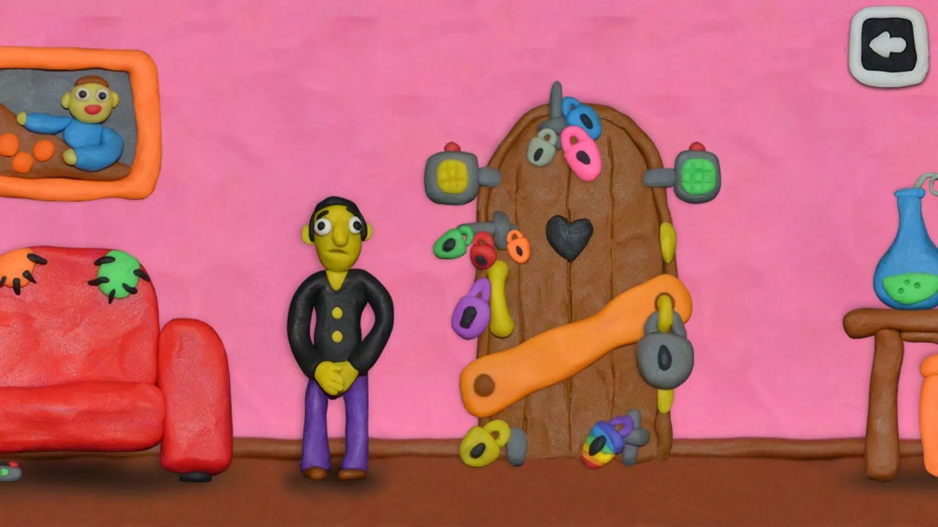 12 LOCKS: Plasticine room 스크린샷 2