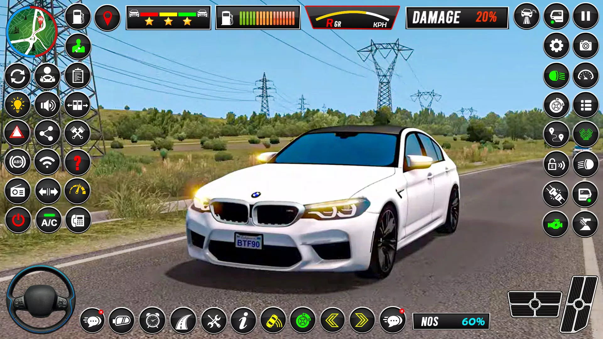 Real Car Driving Game 3D Captura de tela 1