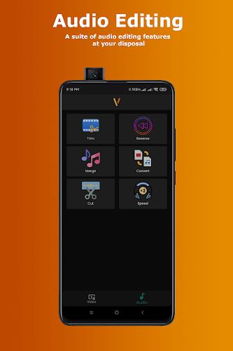 Vaux - Video and Audio Editor ภาพหน้าจอ 2