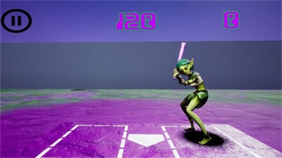 Intergalactic Baseball: Training Grounds स्क्रीनशॉट 1