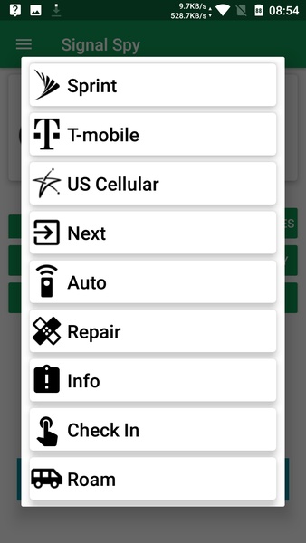 Signal Spy Captura de pantalla 2