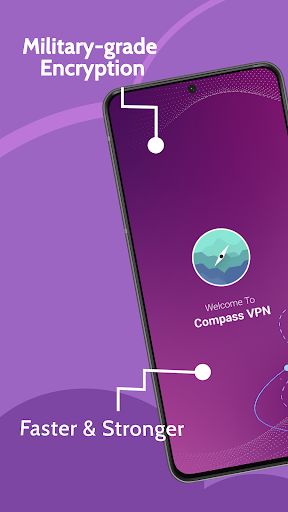 CompassVPN: Fast Unlimited VPN Captura de tela 1