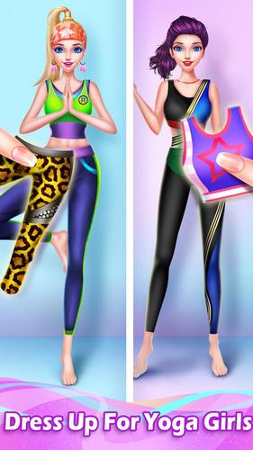 Dressup Yoga Girl: Makeover Screenshot 2