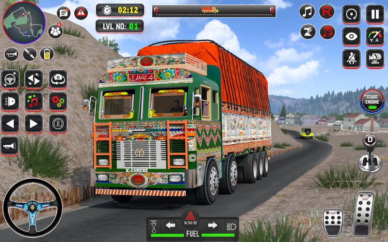 Indian Truck Drive Truck Games Zrzut ekranu 2