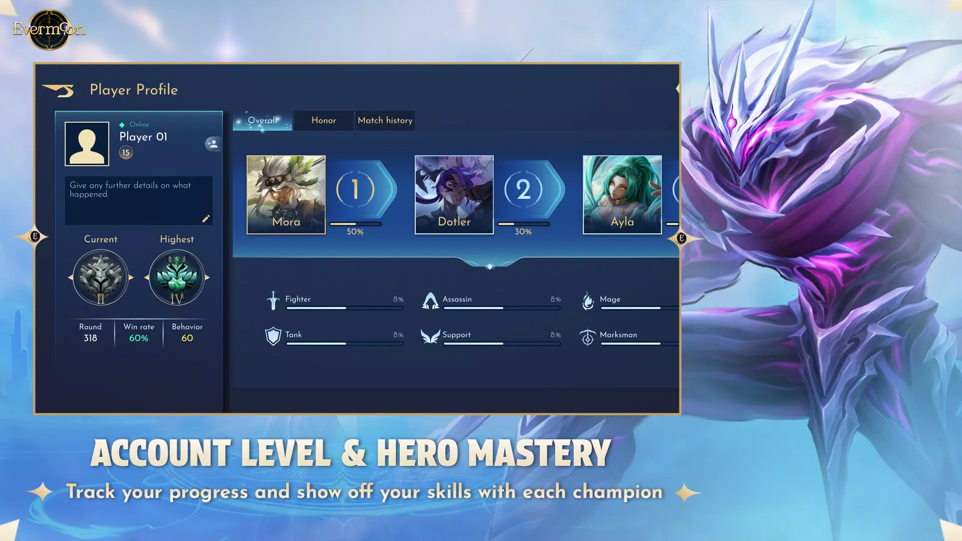 Beta II: Evermoon MOBA Captura de tela 3