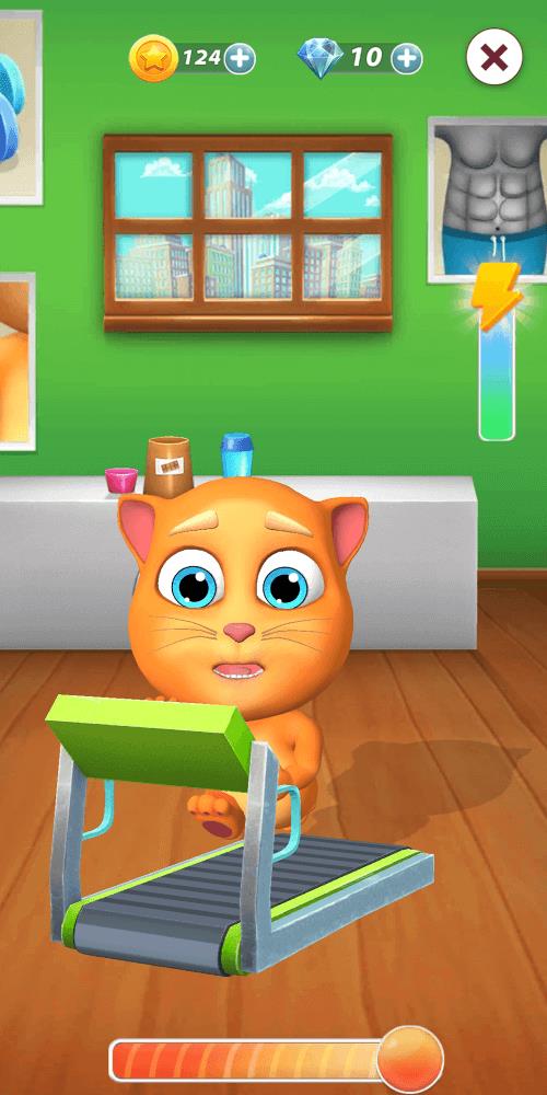 Virtual Pet Tommy - Cat Game Скриншот 4