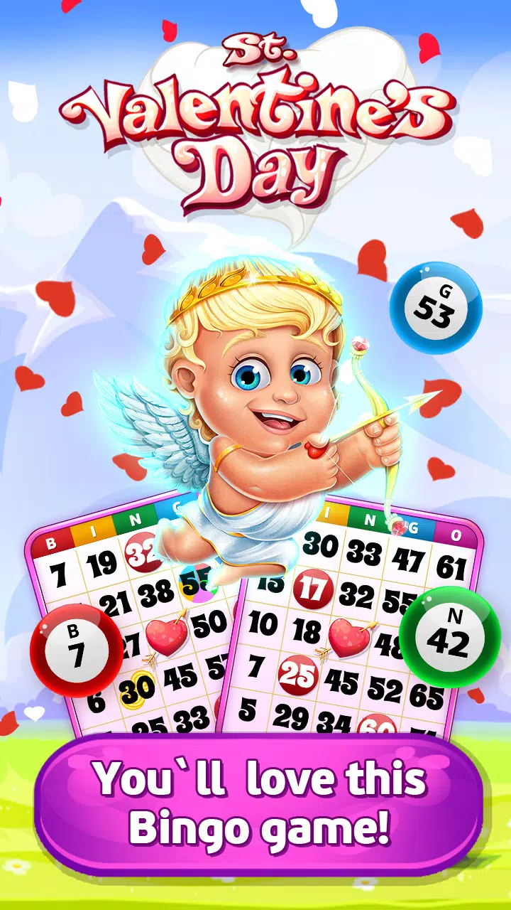 Bingo St. Valentine's Day স্ক্রিনশট 1