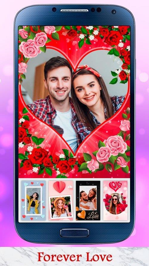 True Love Photo Frames Editor Screenshot 1