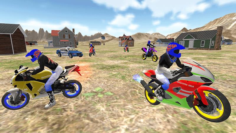 Real Moto Bike Racing Game Скриншот 1