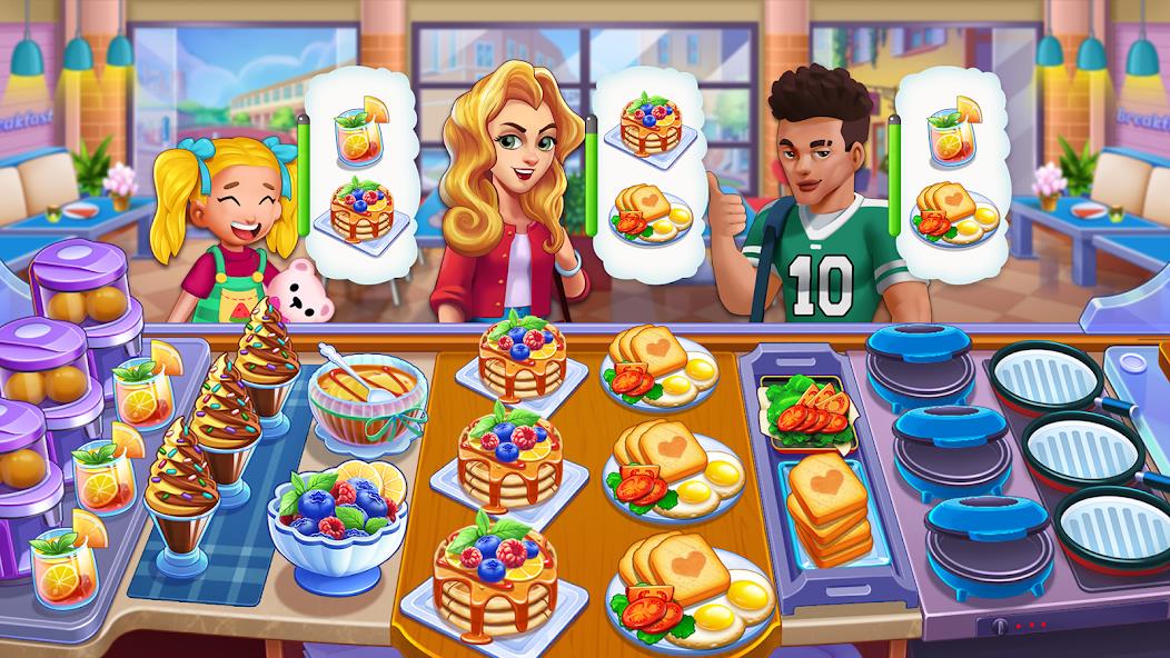 Food Voyage: Fun Cooking Games Captura de tela 3