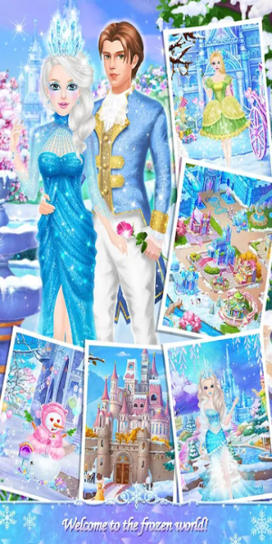 Princess Salon: Frozen Party Mod Schermafbeelding 2