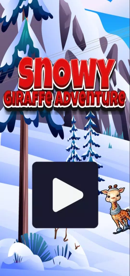 Snowy Giraffe Adventure Screenshot 1