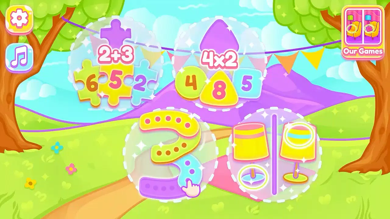 Math Kids Puzzle Captura de pantalla 1