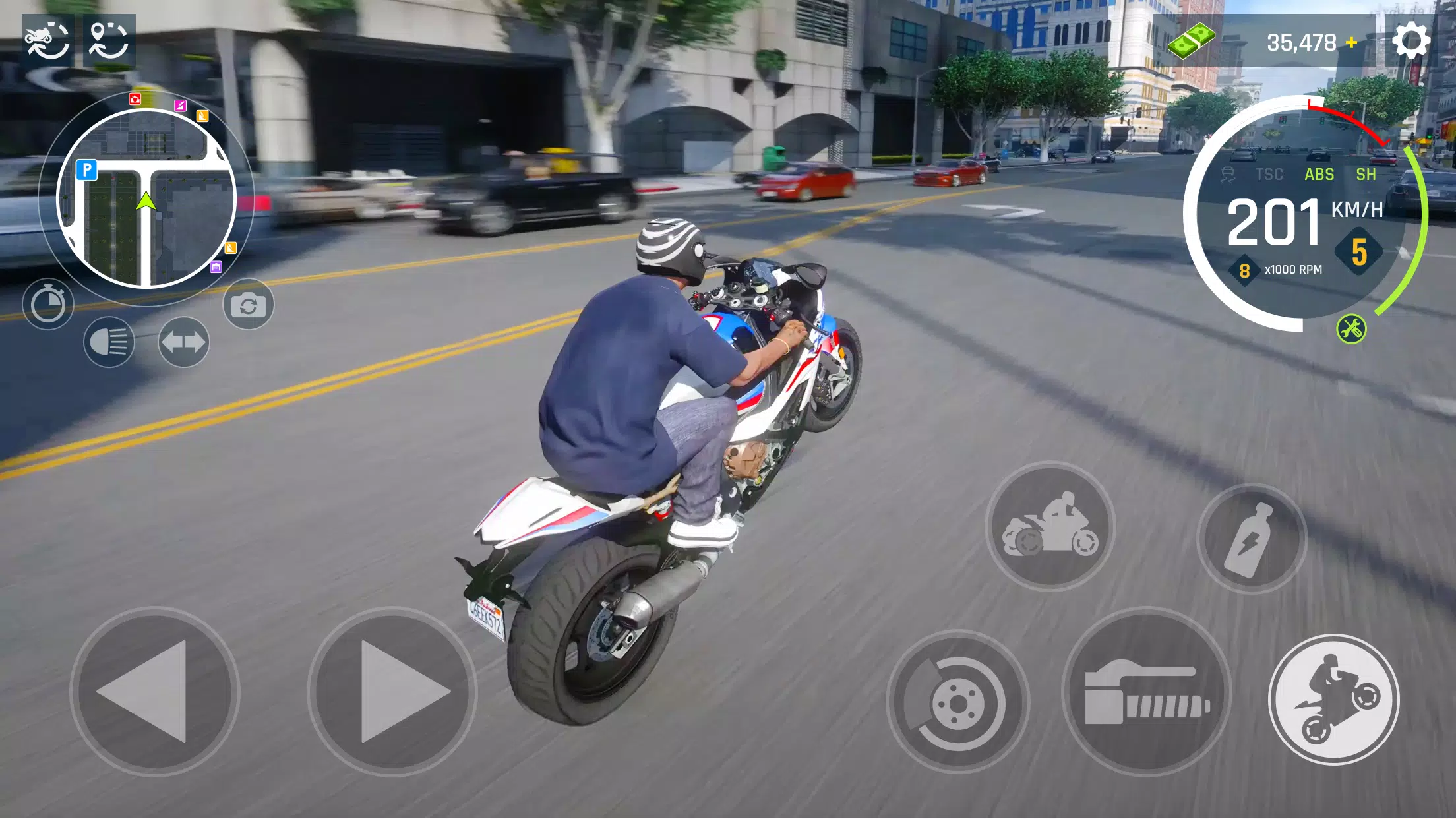 Real Moto Driving Скриншот 3
