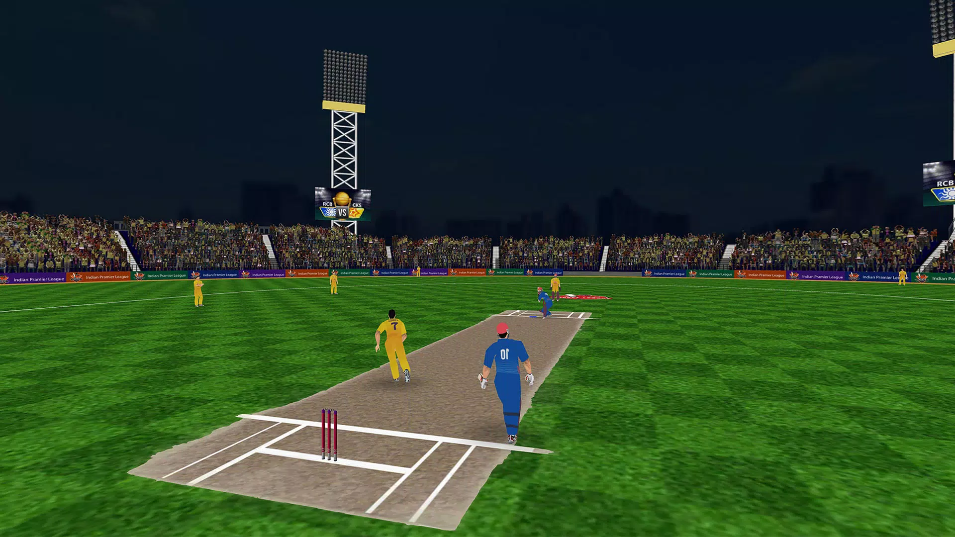 Indian League Cricket Games Captura de pantalla 3