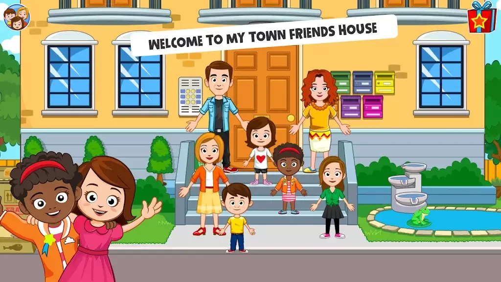 My Town: Friends house game Schermafbeelding 1