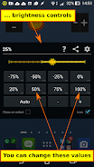 Brightness Control & Dimmer Schermafbeelding 2