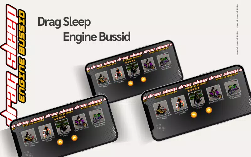 Mod Drag Sleep Engine Bussid Screenshot 3