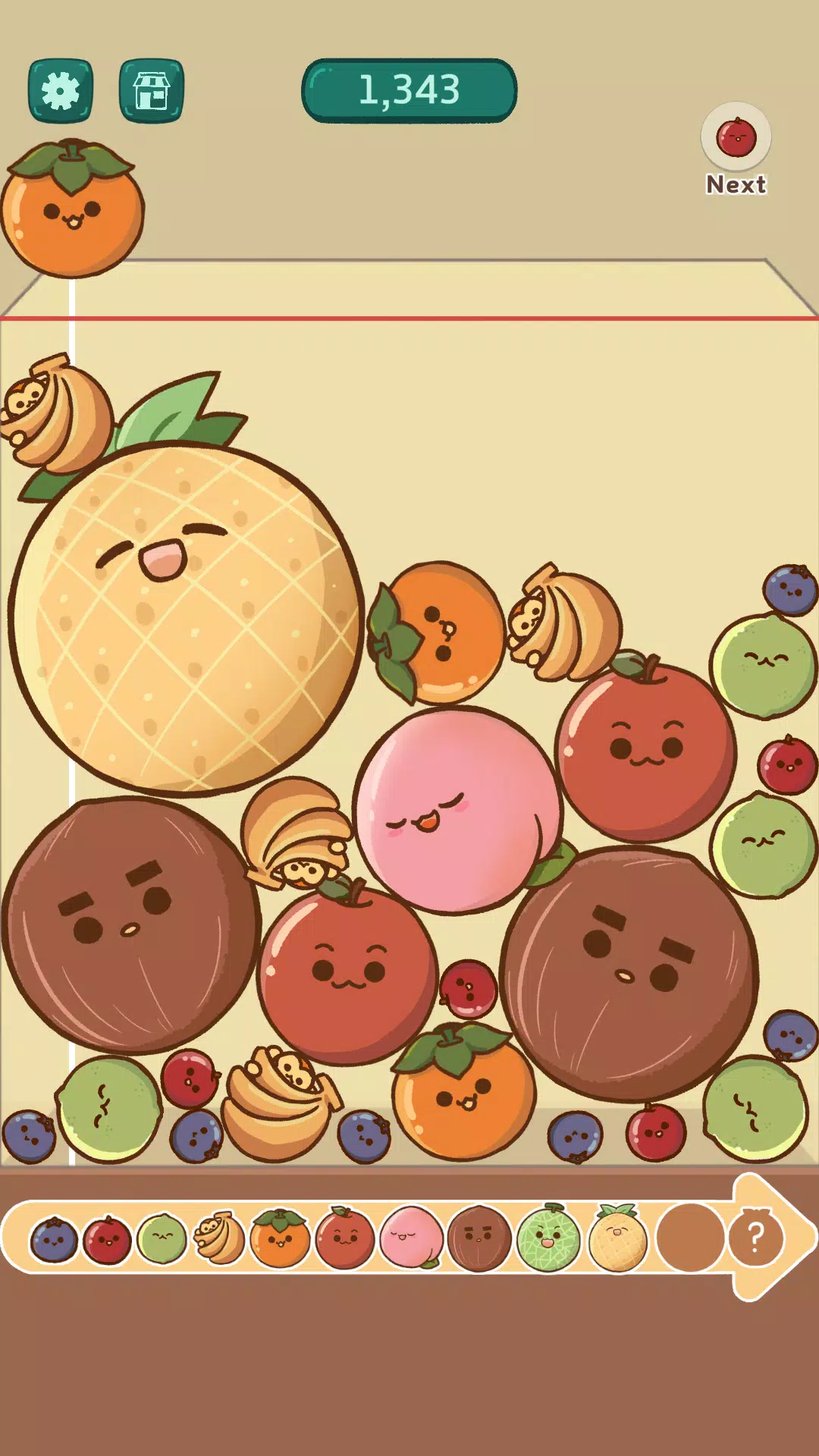 Schermata QS Monkey Land : Fruit Merge 2