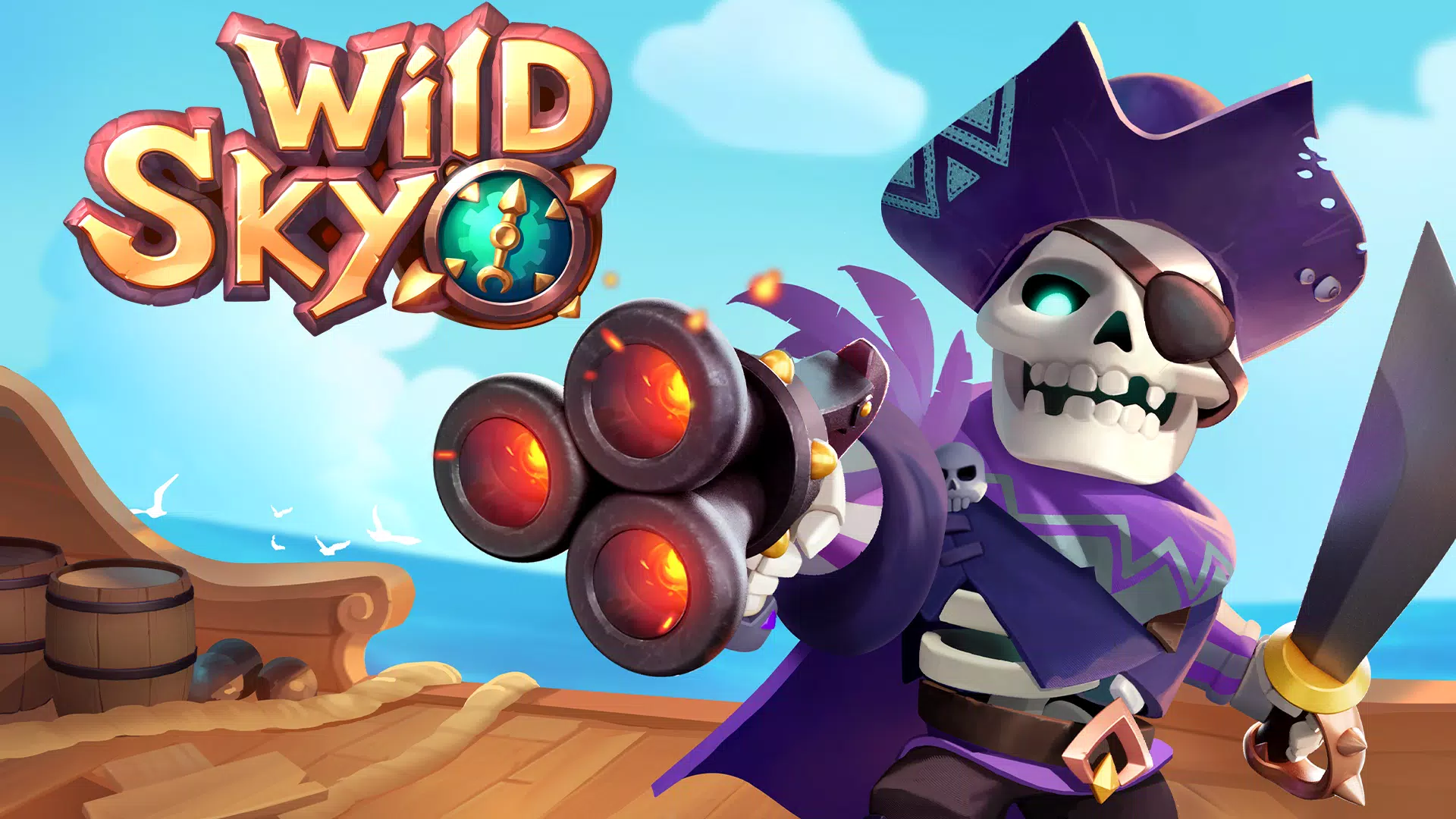 Wild Sky: Tower Defense TD Captura de tela 1
