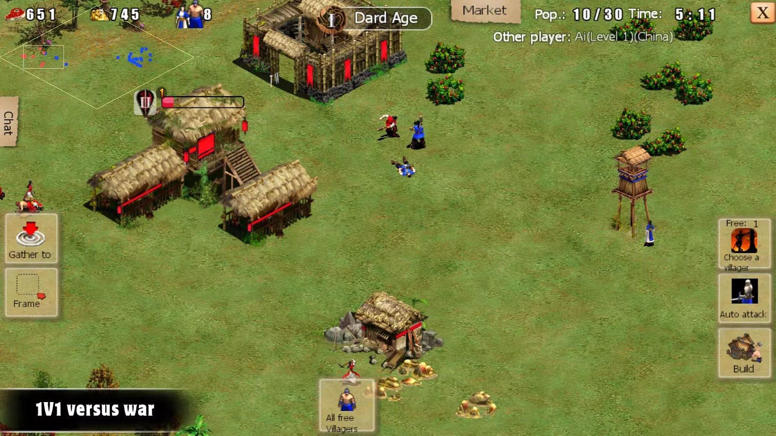 War of Empire Conquest：3v3 Captura de tela 2