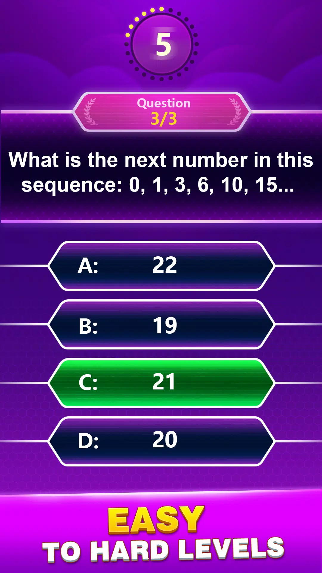 Math Trivia應用截圖第4張