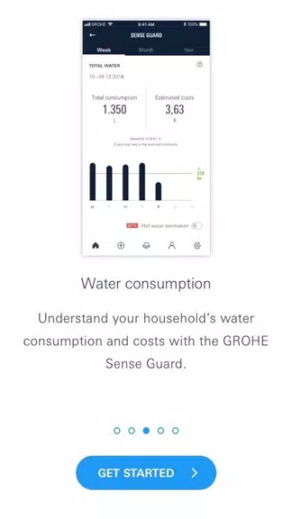 GROHE Sense Capture d'écran 3
