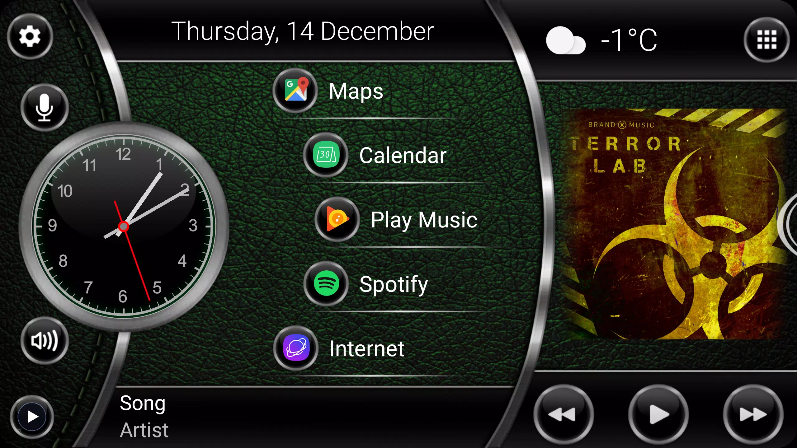 Theme Leather Screenshot 3