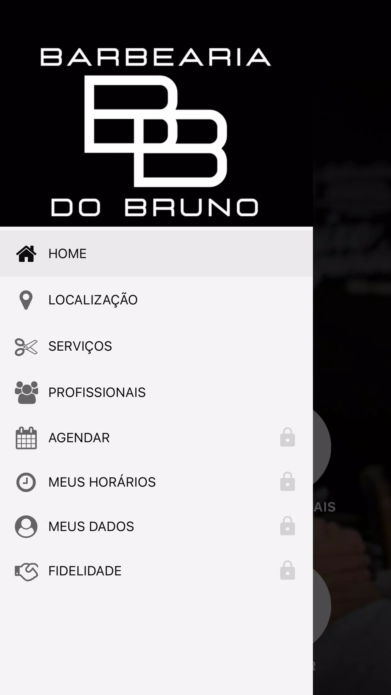 Barbearia do Brunno Captura de pantalla 2