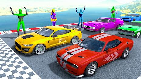 Superhero Game: Ramp Car Stunt应用截图第1张