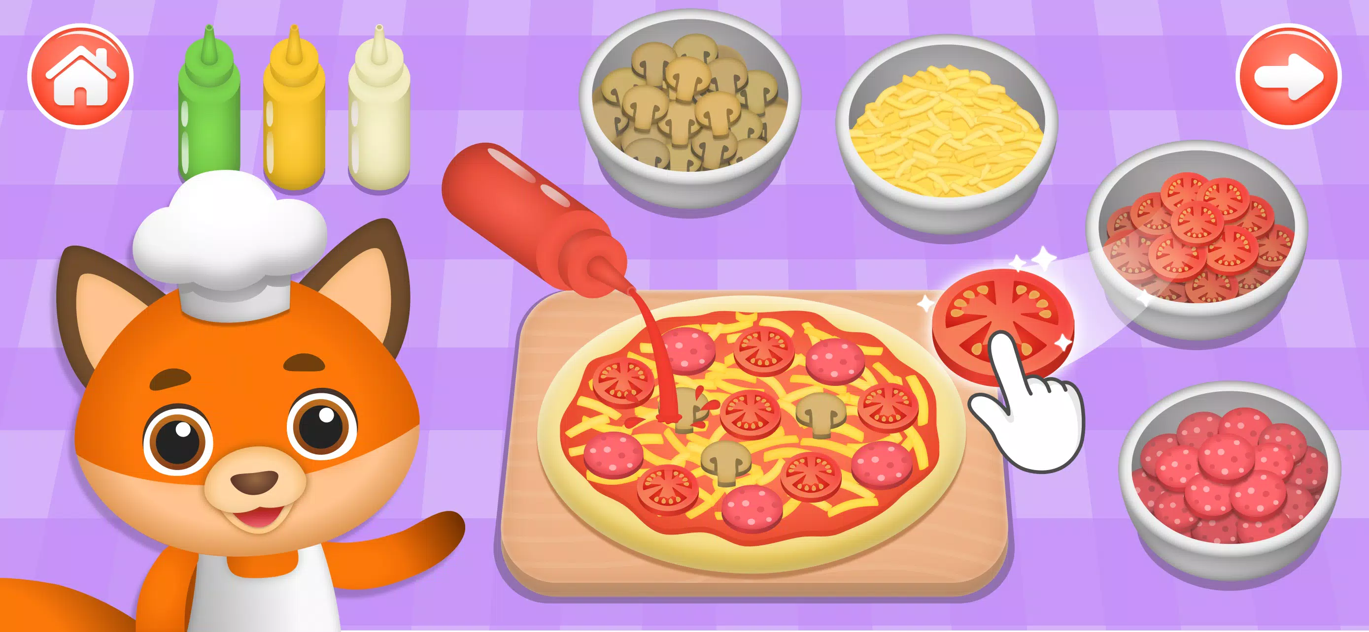 Kids Cooking Games Captura de tela 2