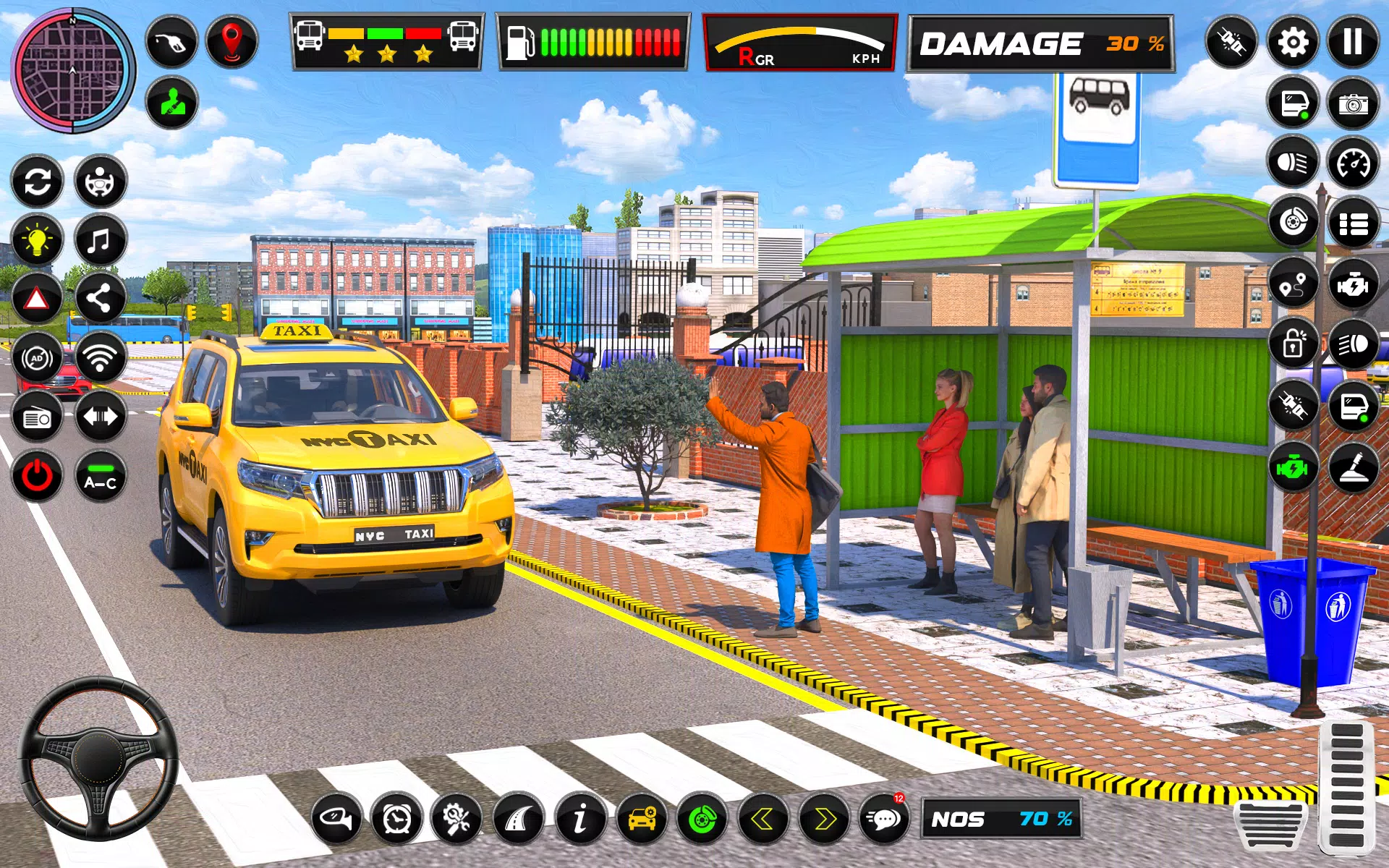 Taxi Simulator USA: City Drive Ekran Görüntüsü 2