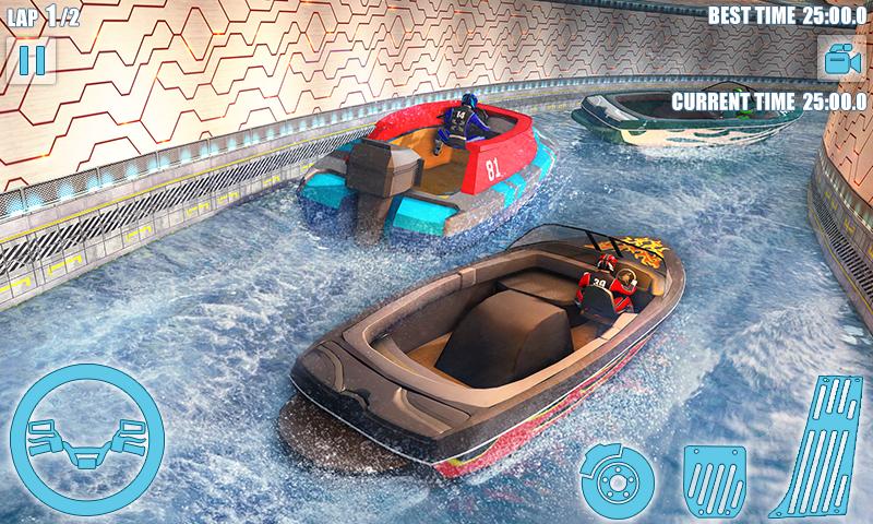 Speed Boat Crash Racing ภาพหน้าจอ 1