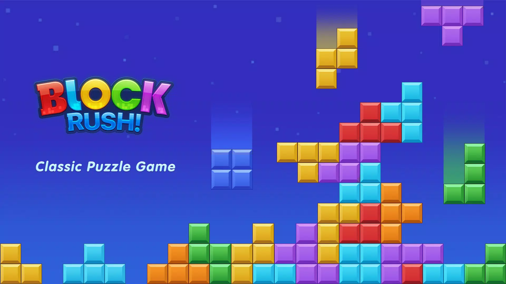 Block Rush - Block Puzzle Game 스크린샷 1