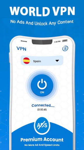 World VPN Tangkapan skrin 1