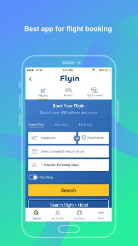 Flyin.com - Flights & Hotels Скриншот 2