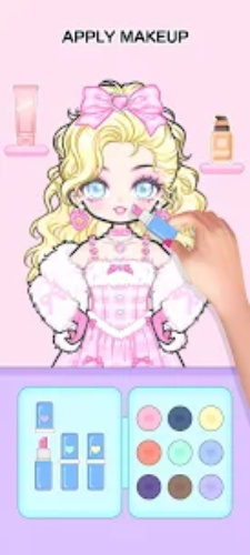 Pink Paper Doll Screenshot 2