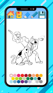 Scooby coloring doo cartoon ga Capture d'écran 3