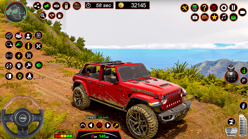 4x4 Jeep Driving Offroad Games スクリーンショット 2