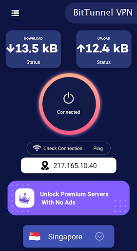 BitTunnel VPN –Secure Internet Captura de pantalla 3