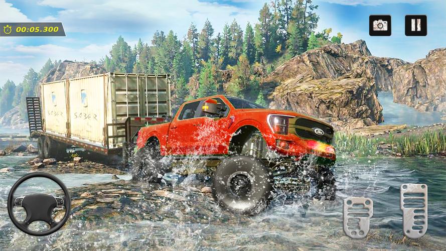 Mud Race Offroad Mudding Games Screenshot 4