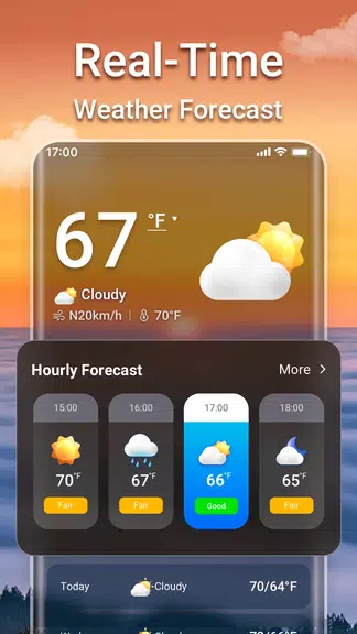 Weather Forecast & Live Radar Screenshot 1